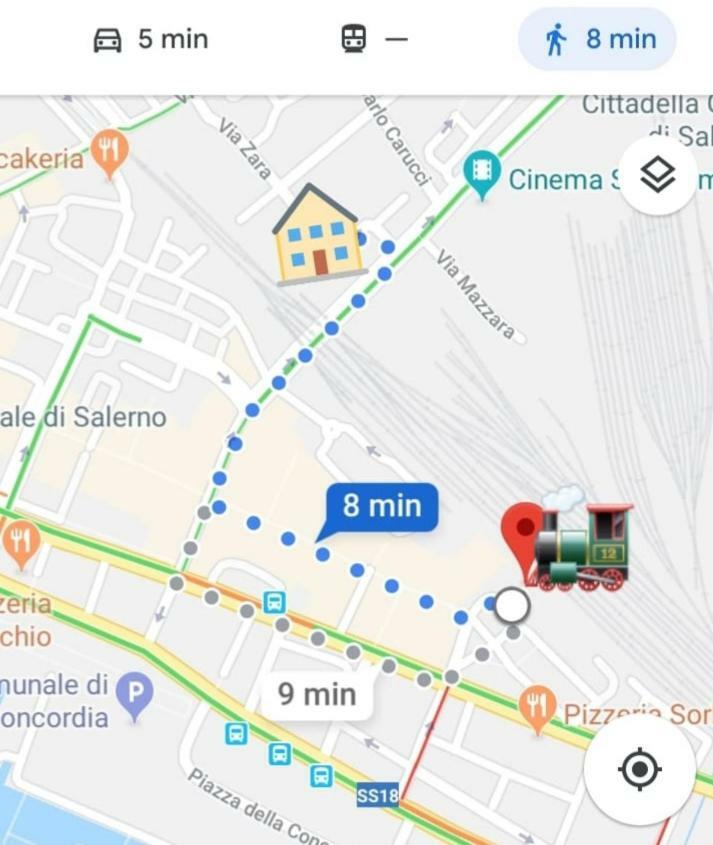 Salerno Central Station Εξωτερικό φωτογραφία