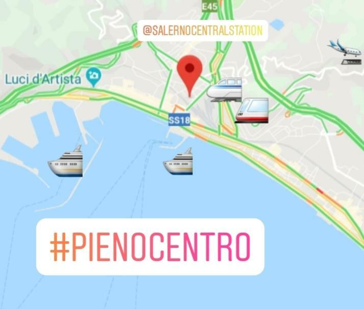 Salerno Central Station Εξωτερικό φωτογραφία